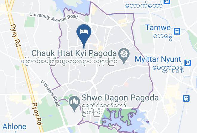 Yangon West - Mya Yeik Nyo Hotel Maps