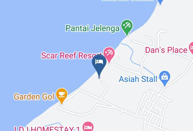 Sumbawa Barat - Myamo Beach Lodge Maps