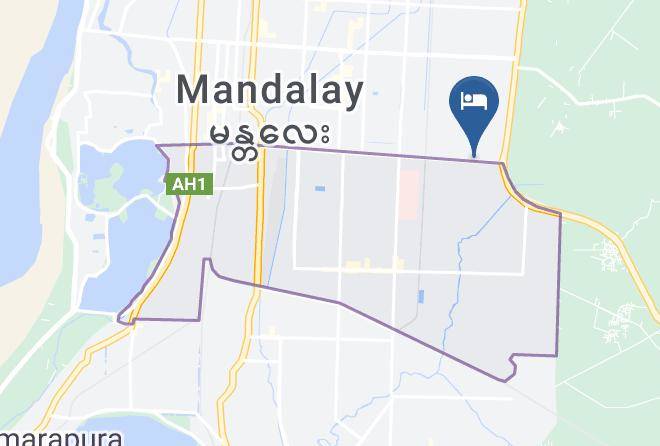 Chanmyatharzi - Myanmar Golden City Hotel Maps