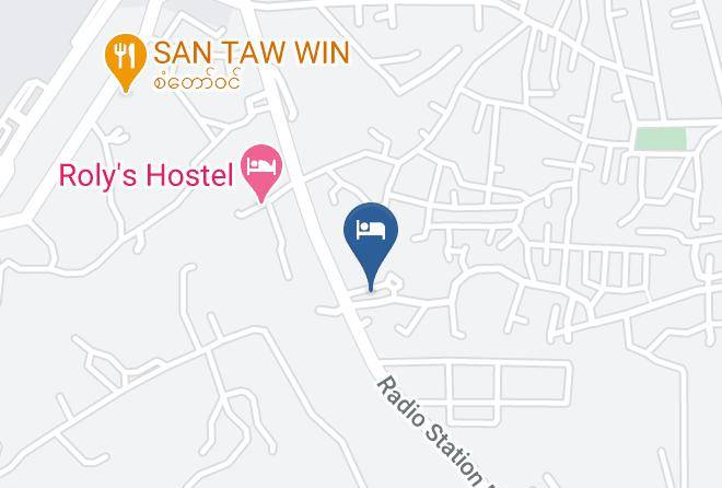 Yangon West - Myanmar Life Hotel Maps