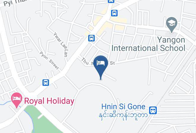 Yangon East - Myanmar Sports Hotel Maps