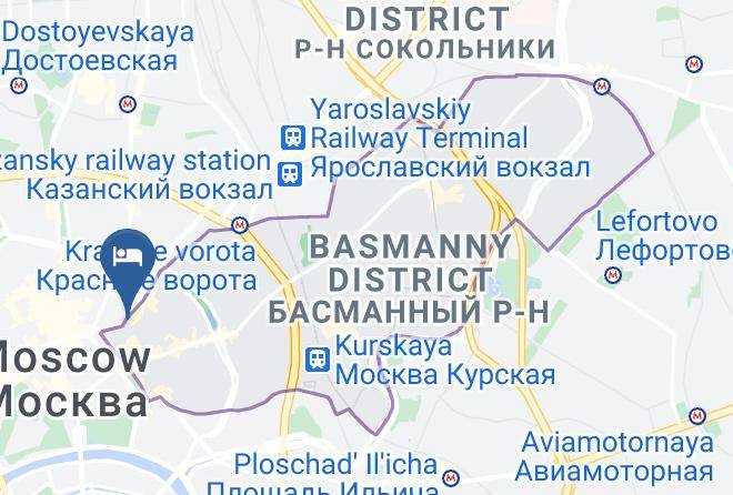Moscow - Myasnitskiy Courtyard Boutique Hotel Maps