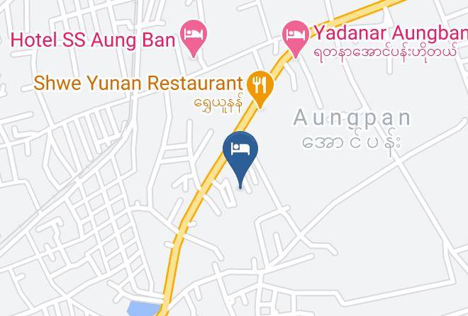 Taunggyi - Myat Ma Naw Hotel Maps