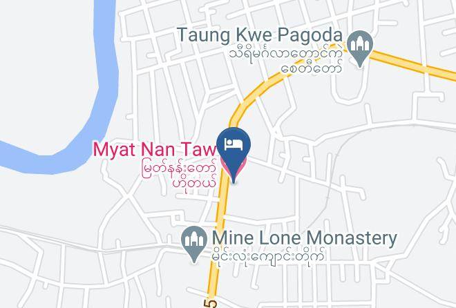 Loikaw - Myat Nan Taw Hotel Maps