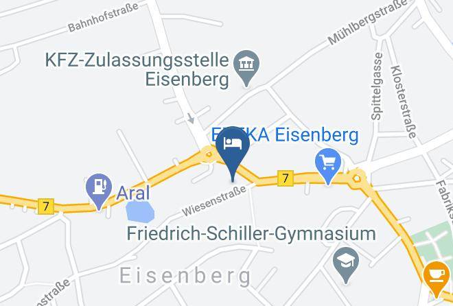 Saale Holzland Kreis - Mycityhotel Eisenberg Maps