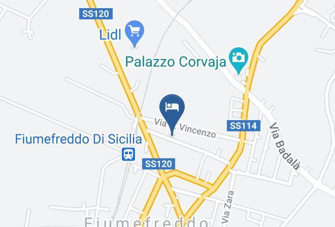 Catania - Myda Bed And Breakfast Maps