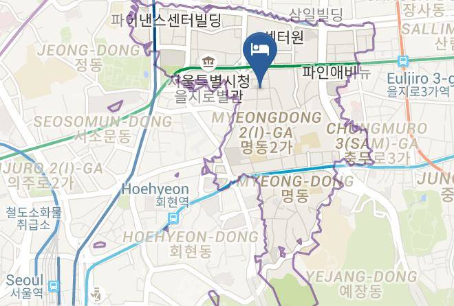 Junggu - Myeongdong Street Pr Studio Maps
