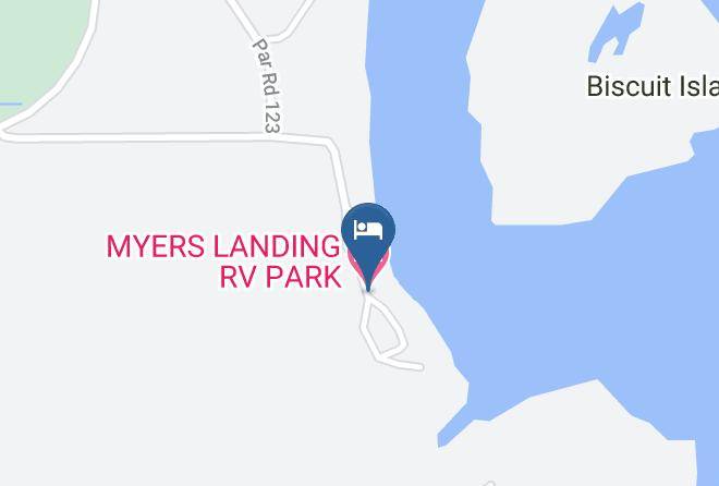Cameron Par - Myers Landing Rv Park Maps
