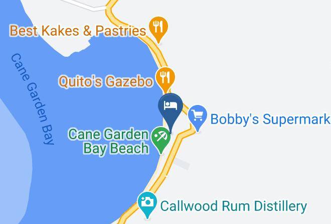 Tortola - Myett's Restaurant & Hotel Maps