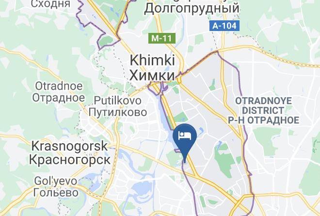 Moscow - Myhotel24 Voikovskaya Maps