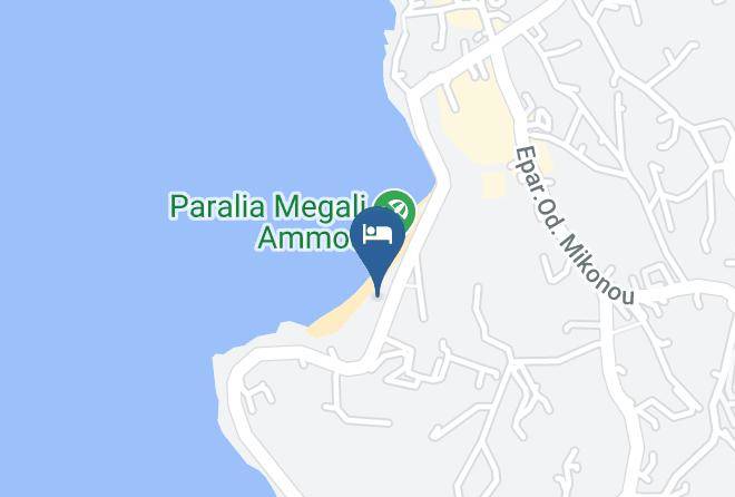 Mykonos - Mykonos Bay Hotel Maps