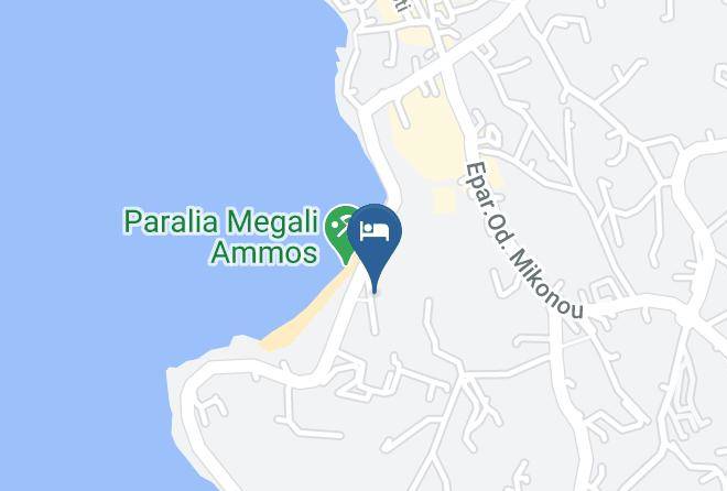 Mykonos Beach Hotel S A Map