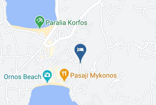 Mykonos - Mykonos Essence Hotel Maps