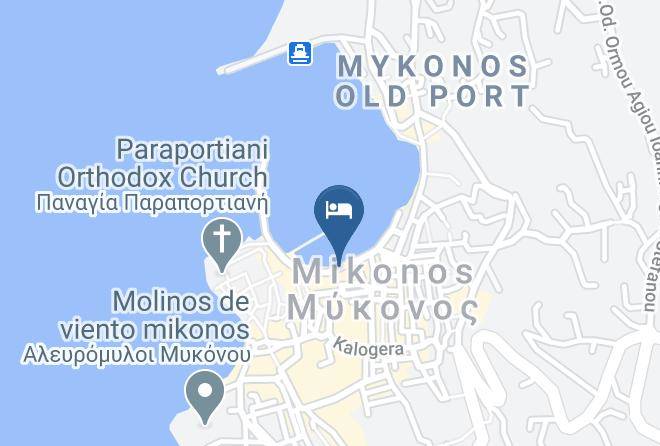 Mykonos Town Pad Map