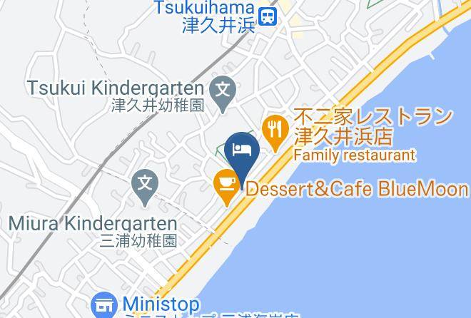 Yokosuka City - Mykonosresort Miura Maps