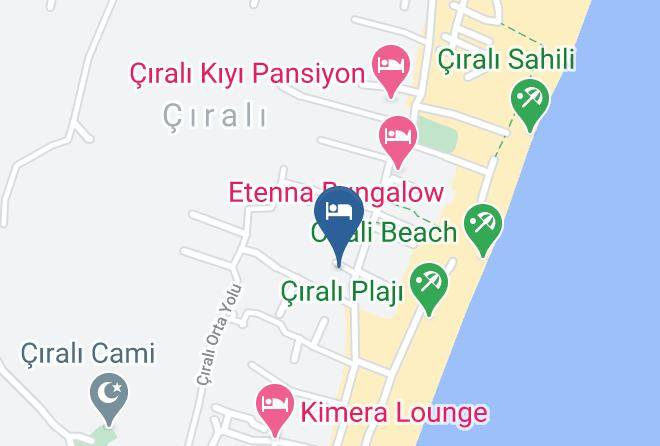 Antalya - Myland Nature Hotel Restaurant Maps