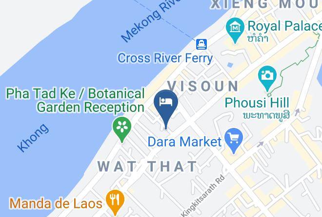 Louangphrabang - Mylaohome Hotels & Spa Maps