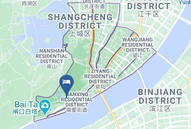 Hangzhou - Mylines Hotel Maps