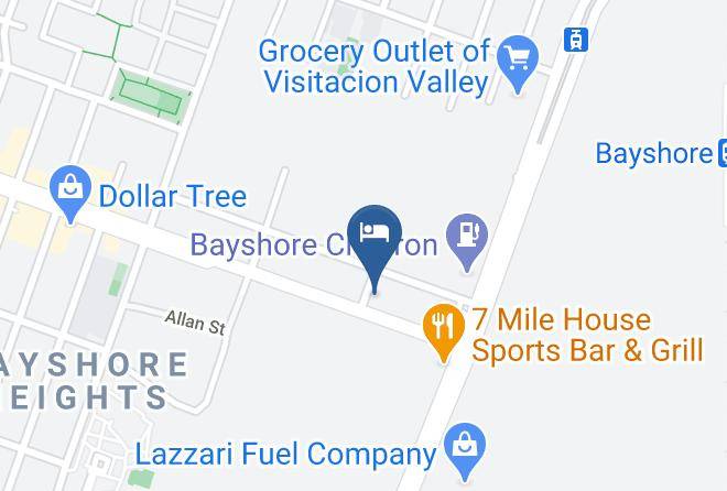 San Mateo - Mylo Hotel Maps