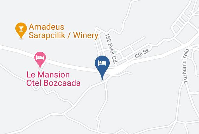 Bozcaada - Mylos Otel Maps