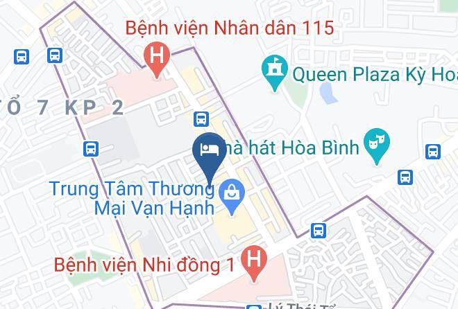 Ho Chi Minh City - Mymy Hotel Maps