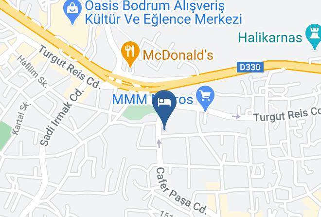 Bodrum - Myndos Hotel Residence Maps
