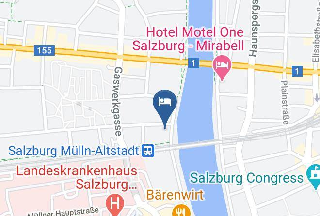 Salzburg - Mynext Summer Hostel Salzburg Maps