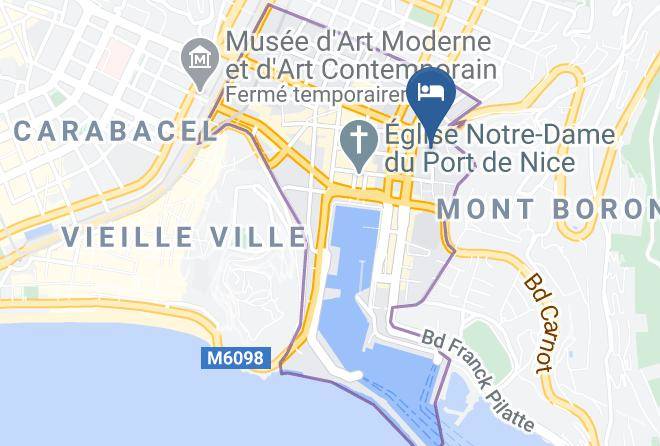 Maritime Alps - Mynice Vacances Taupe Maps