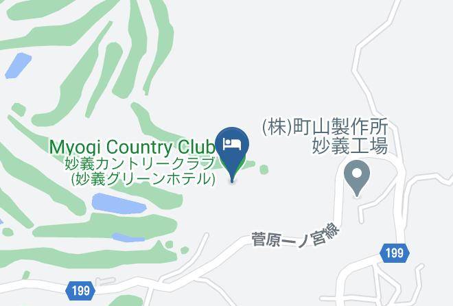 Myogi Green Hotel Map