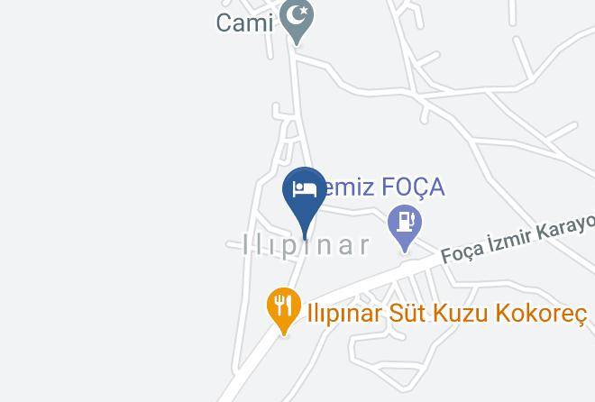 Foca - Myosotis Boutique Otel Maps