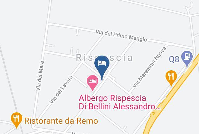Grosseto - Myosotis Resort Hotel Maps