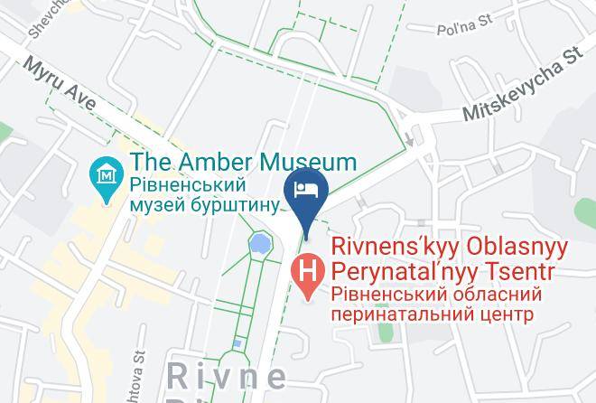 Rivne - Myr Hotel Maps