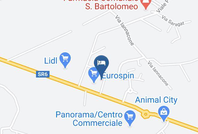 Frosinone - Albergo Myres Maps