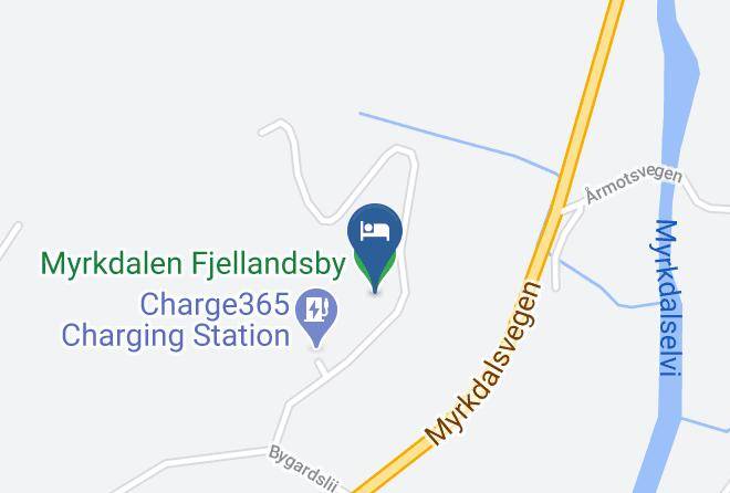 Voss - Myrkdalen Fjellandsby Maps