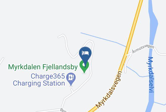 Voss - Myrkdalen Mountain Resort Maps
