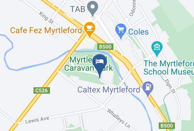 Alpine - Myrtleford Holiday Park Maps