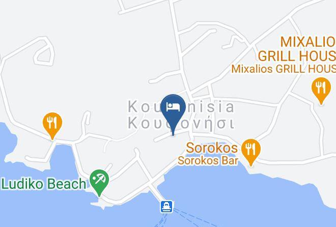 Naxos - Myrto Hotel Koufonisia Maps