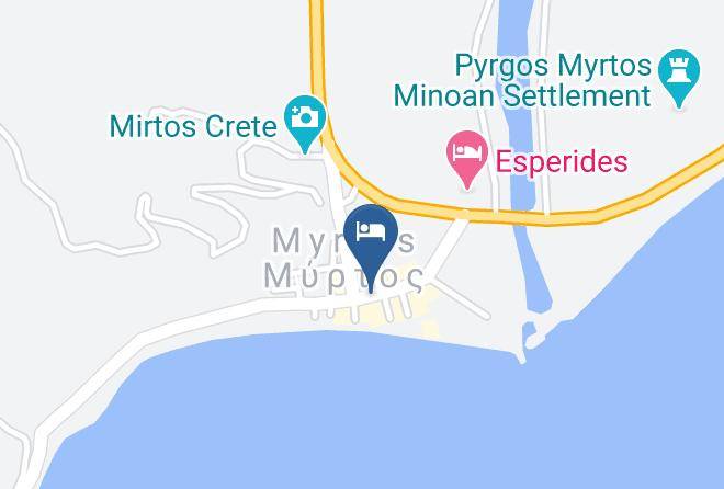Lasithi - Myrtos Hotel Maps