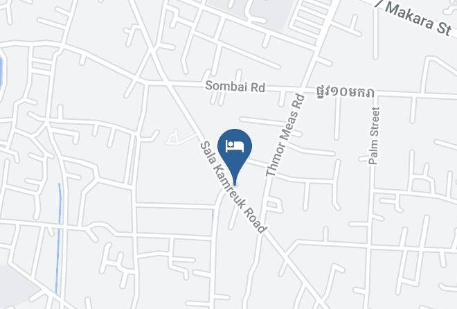 Myspace Boutique Hotel Karte - Siem Reap - Siem Reab Town