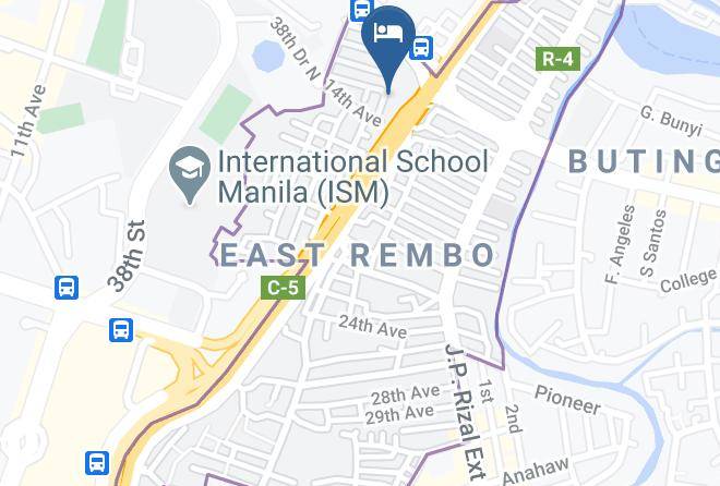 Myspace Hotel Bgc Map