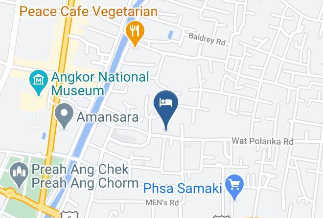 Mysteres D'angkor Karte - Siem Reap - Siem Reab Town