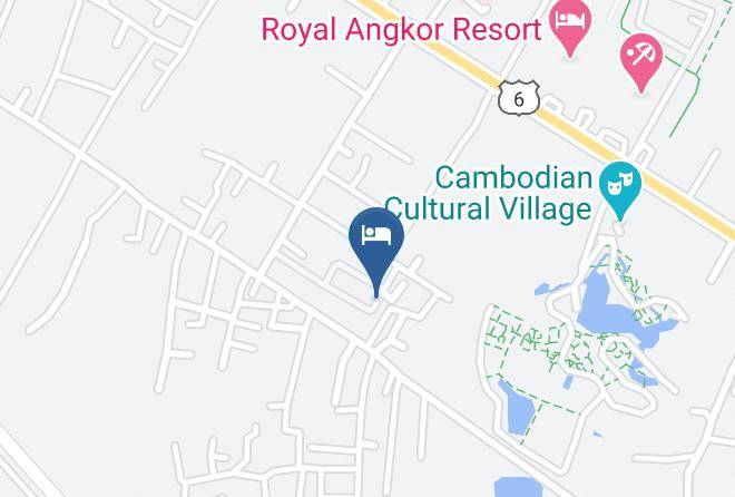 Mysterious Angkor Residence Karte - Siem Reap - Siem Reab Town