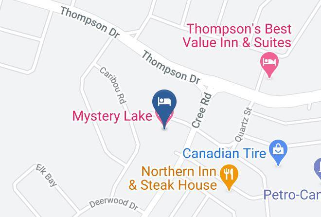 Mystery Lake Hotel Map
