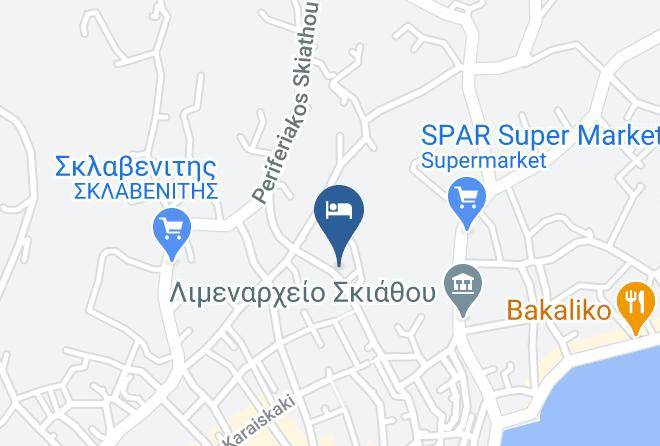 Sporades - Mystery Skiathos Hotels Maps