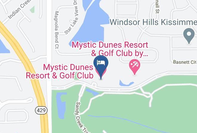 Mystic Dunes Resort & Golf Club Map