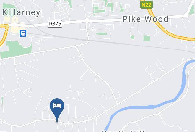 Killarney - Mystical Rose B&b Maps