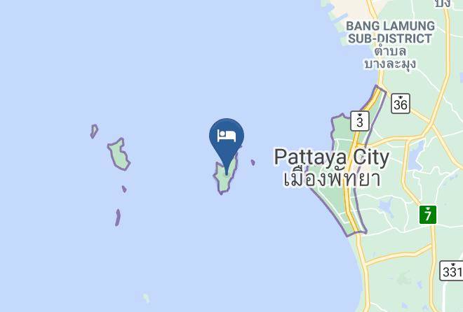 Amphoe Bang Lamung - Myth Koh Larn Resort Bar& Bistro Maps