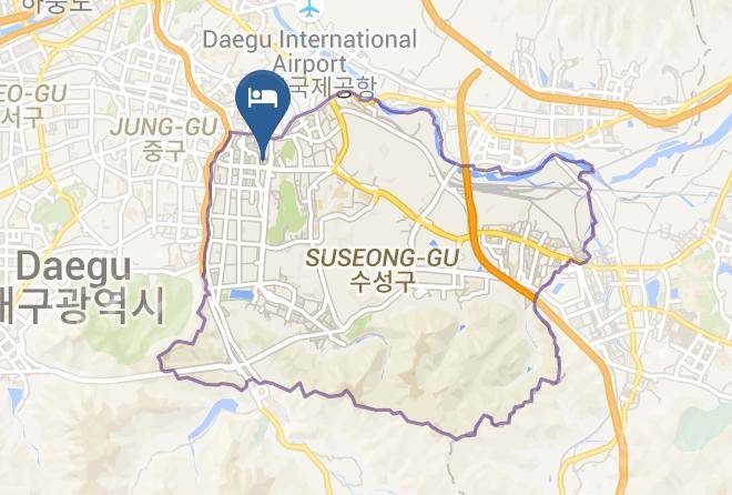 Suseonggu - Hotel Midas Maps