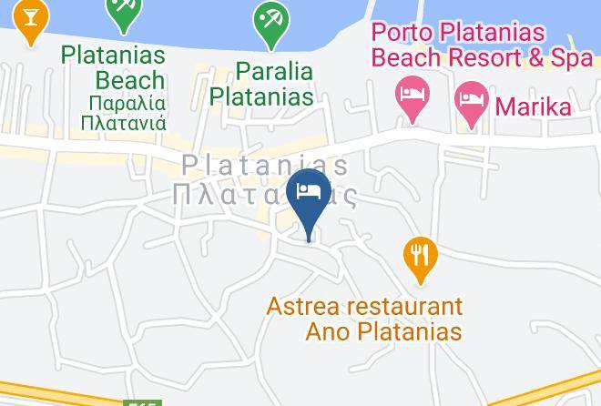 Khania - Mythos Platanias Maps
