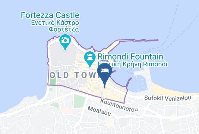 Rethimni - Mythos Suites Maps